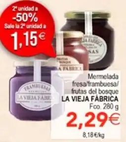 SPAR la vieja fábrica mermelada fresa/frambuesa/frutas del bosque oferta