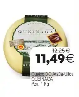 Supermercados Aquí Queinaga queixo DO Arzúa-Ulloa oferta
