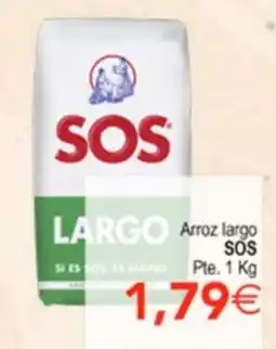 SPAR SOS arroz largo oferta