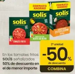 Eroski Solis tomate frito oferta
