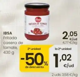 Eroski Ibsa fritada casera de tomate oferta