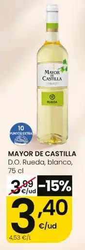 Eroski Mayor de Castilla D.O. Rueda, blanco oferta