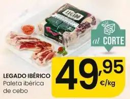 Eroski Legado Ibérico Paleta ibérica de cebo oferta