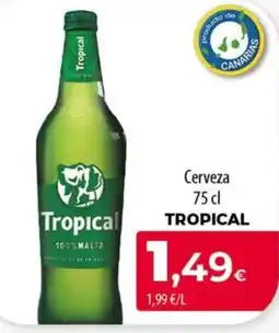 SPAR Lanzarote Tropical cerveza oferta