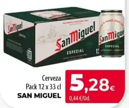 SPAR Lanzarote San Miguel cerveza especial oferta