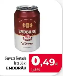 SPAR Lanzarote Emdbräu cerveza tostada oferta