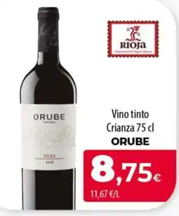 SPAR Lanzarote Orube Crianza oferta