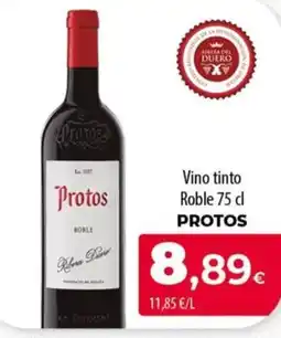 SPAR Lanzarote Protos vino tinto roble oferta