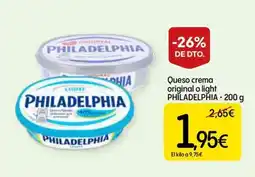 Dialprix Philadelphia queso crema original o light oferta
