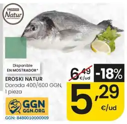 Eroski Eroski Natur Dorada oferta