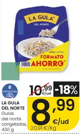 Eroski La gula del norte gulas del norte congeladas oferta