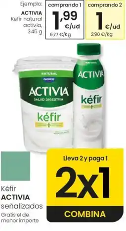 Eroski Activia kéfir oferta