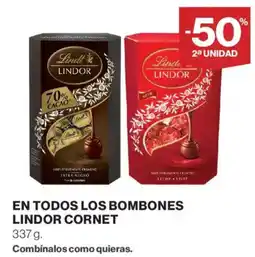 Hipercor Lindt Lindor bombones oferta