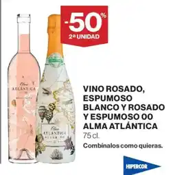 Hipercor Alma Atlántica vino rosado, espumoso blanco y rosado y espumoso 00 oferta