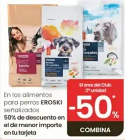Eroski Eroski alimentos para perros oferta