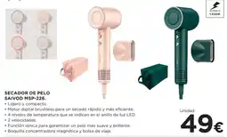 Hipercor Saivod secador de pelo msp-226 oferta