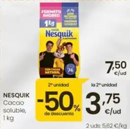 Eroski Nesquik Cacao soluble oferta