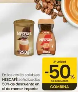 Eroski Nescafe cafes solubles oferta