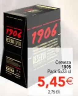 SPAR 1906 cerveza oferta