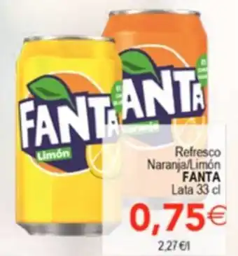 Fanta Refresco Naranja/Limón