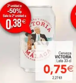 SPAR Cerveza victoria oferta