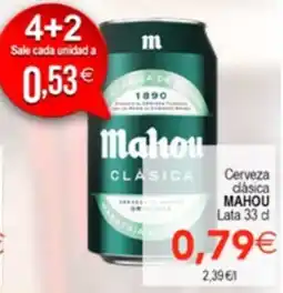 SPAR Mahou clásica oferta