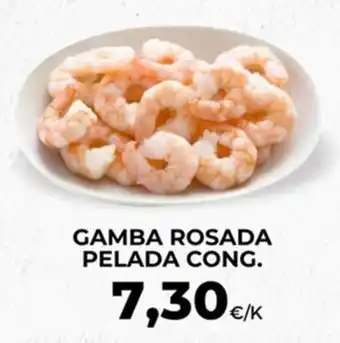 Gamba rosada pelada cong.