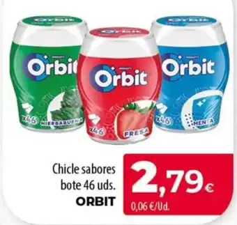 Orbit chicle sabores