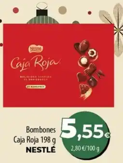 SPAR Lanzarote Nestlé caja roja bombones oferta