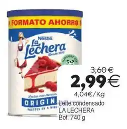 Supermercados Aquí La Lechera leche condensada oferta