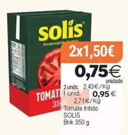 Supermercados Aquí solis tomate fritido oferta