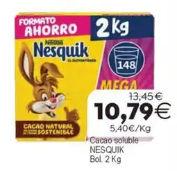Supermercados Aquí Nesquik cacao soluble oferta