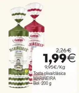 Supermercados Aquí daveiga tosta oliva/clásica marineira oferta