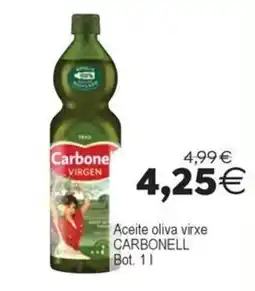 Supermercados Aquí Carbonell aceite oliva virxe oferta