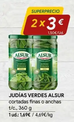 Minymas Aisur judias verdes oferta