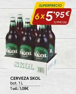 Minymas Cerveza Skol oferta