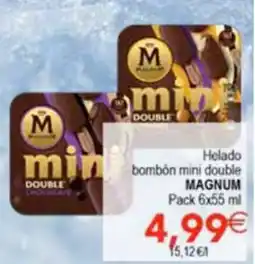 SPAR Magnum bombón mini double oferta