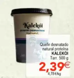 SPAR Kalekói quefir desnatado natural proteïna oferta