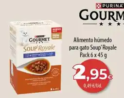 SPAR Lanzarote Purina Gourmet Soup Royale oferta