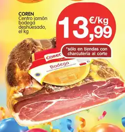 CashDiplo Coren centro jamón bodega deshuesado oferta