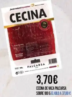 Claudio Palcarsa cecina de vaca oferta