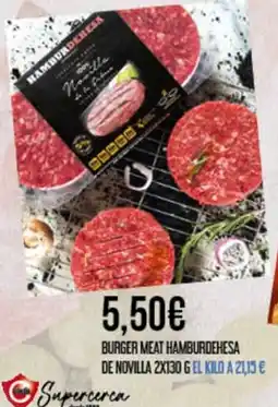 Claudio Hamburdehesa burger meat oferta