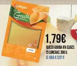 Claudio Eliges queso gouda lonchas oferta