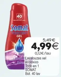 Supermercados Aquí Somat todo en 1 gel oferta