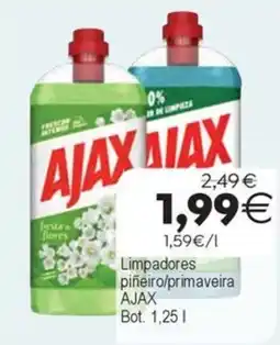 Supermercados Aquí Ajax limpiadores piñero/primavera oferta
