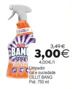 Supermercados Aquí Cillit Bang limpiador cal e suciedad oferta