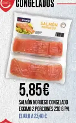 Claudio Exkimo salmón noruego congelado oferta