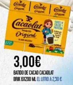 Claudio Cacaolat batido de cacao oferta