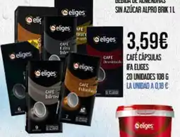 Claudio eliges café cápsulas oferta