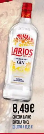 Claudio Larios ginebra oferta